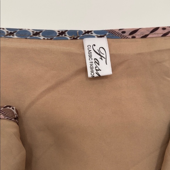 Boho Print Ruffle Hem Mini Dress - Picture 10 of 17